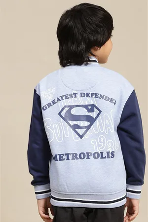 Kidsville Boys Cotton Typography Printed Cardigan