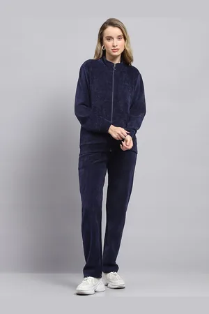Monte Carlo Women Self Design Mid-Rise Tracksuits