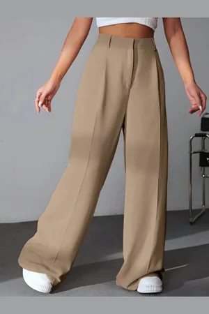 Broadstar Women Pleated Korean Pants