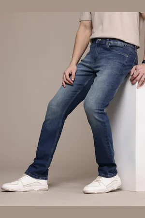 Nautica Men Straight Fit Heavy Fade Stretchable Jeans