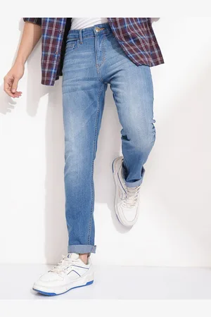 Highlander Men Straight Fit Stretchable Jeans