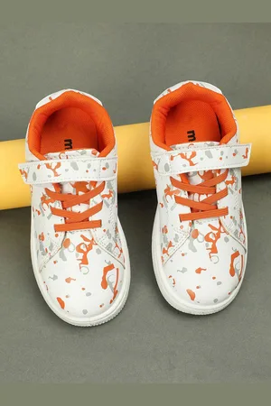 Max Collection Boys Printed PU Sneakers