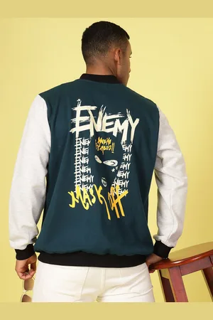 Rigo Men Colourblocked Bomber Jacket