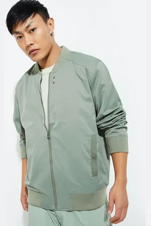 Max Collection URB_N Men Solid Bomber Jacket