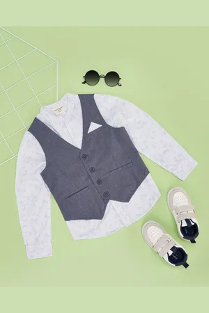 Pantaloons Boys Opaque Casual Shirt