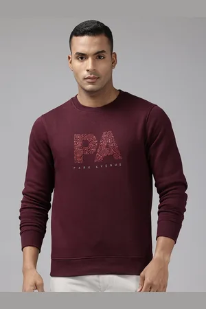Park Avenue Printed Slim Fit Sweatshirt