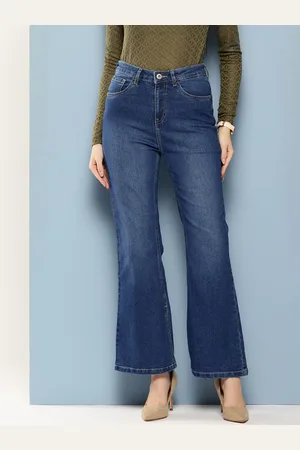 Chemistry Women Bootcut High-Rise Light Fade Stretchable Jeans