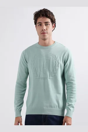 ICONIC Men Cable Knit Pure Cotton Pullover