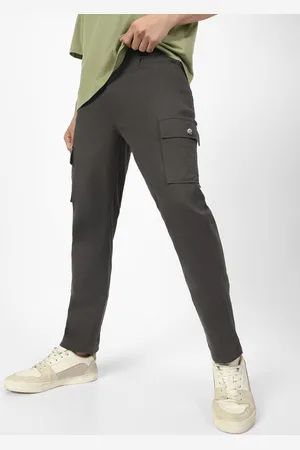 URBANO Men Regular Fit Stretchable Cargo Trouser