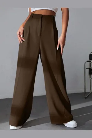 Broadstar Women Pleated Korean Pants