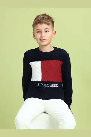 Ralph Lauren Boys Printed Pullover Sweater