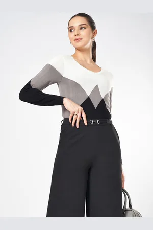 Pantaloons Women Colourblocked Regular Top