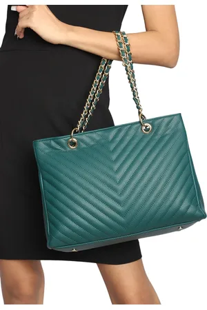 MINI WESST Structured Shoulder Bag with Quilted