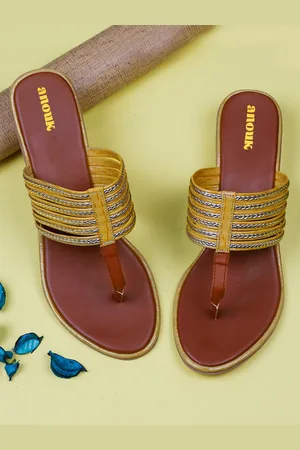 Anouk Women PU Block Sandals