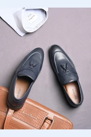 LOUIS STITCH Men Formal Slip On Tassel Moccasin Shoes