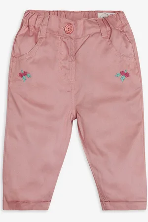 Ed-a-Mamma Girls Embroidered Relaxed Trousers