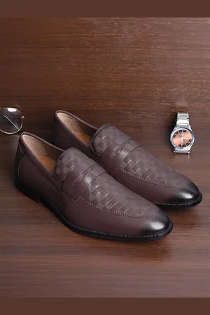 LOUIS STITCH Men Formal Slip On Moccasin Shoes