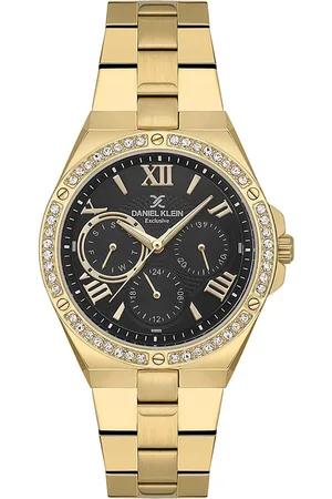 Daniel Klein Men Embellished Dial & Bracelet Style Straps Analogue Watch DK.1.13794-2