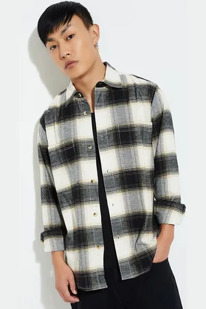 Max Collection URB_N Men Regular Fit Checked Shirt