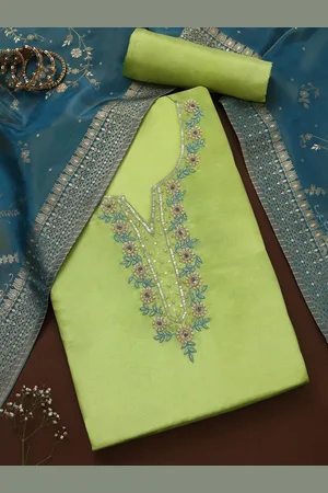 Soch Embellished Unstitched Dress Material