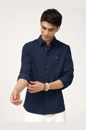 Andamen Premium Fit Long Sleeves Cotton Casual Shirt