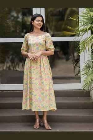 Hay Women Floral Printed Fit & Flare Dress