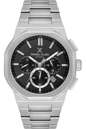 Daniel Klein Men Embellished Dial & Bracelet Style Straps Analogue Watch DK.1.13812-3