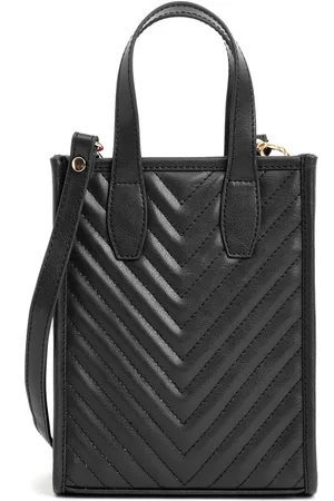 DressBerry PU Swagger Handheld Bag with Quilted