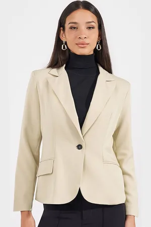 Styli Notched Lapel Single Breasted Blazers