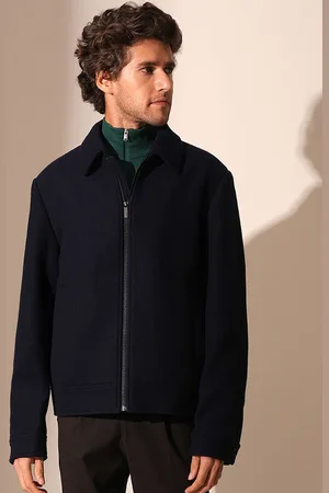 SELECTED Men Woollen Bomber Jacket