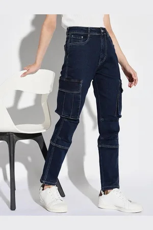 SHOWOFF Women Comfort Straight Fit Light Fade Stretchable Jeans