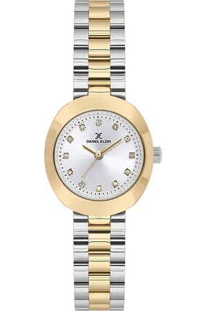 Daniel Klein Women Embellished Dial & Bracelet Style Straps Analogue Watch DK.1.13788-4