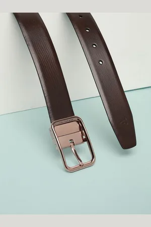 Van Heusen Men Textured Leather Reversible Formal Belt