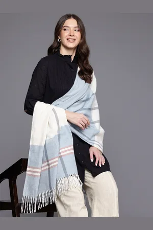Cayman Checked Woollen Stole