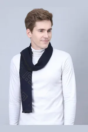 Ellis Men Self Design Mufflers