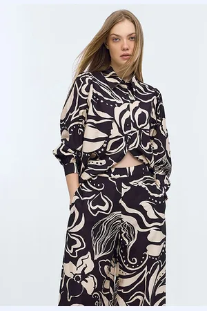 COVER STORY Women Printed Casual Shirt