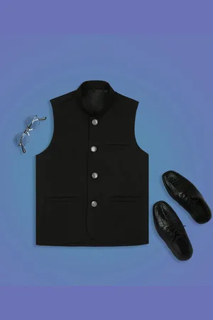 YK Boys Sleeveless Nehru Jackets