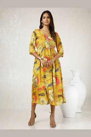 Soch Women Floral Printed Empire Midi Dress