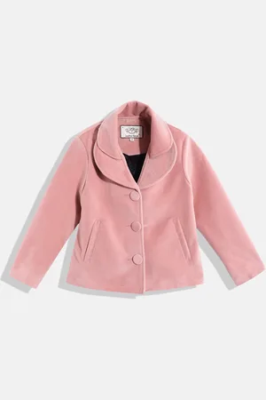 Leather Retail Girls Velvet Tailored Jacket