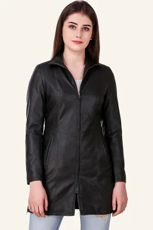 Leather Retail Women Biker Jacket