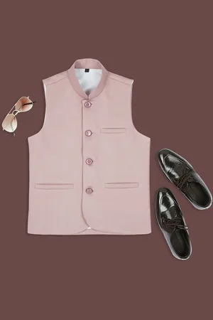 YK Boys Sleeveless Nehru Jackets