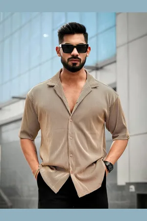 clafoutis Men Striped Casual Shirt
