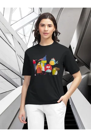 HELLCAT Women Printed T-shirt