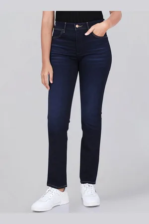 Wrangler Women Slim Fit High-Rise Stretchable Jeans