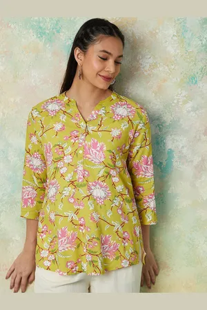 Lifestyle Women Floral Printed Kurti