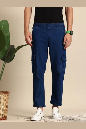 Mast & Harbour Men Stretchable Relaxed Fit Jeans