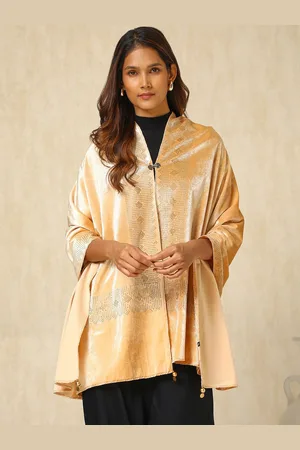 Soch Floral Embellished Velvet Shawl
