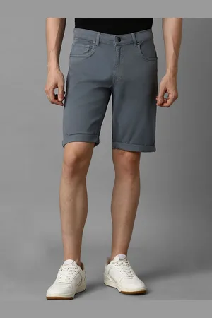 Louis Philippe Men Slim Fit Shorts