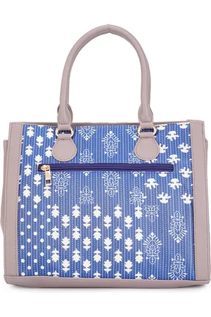 Globus Women Floral Printed Structured Handheld Bag