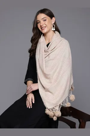 Cayman Checked Woollen Stole